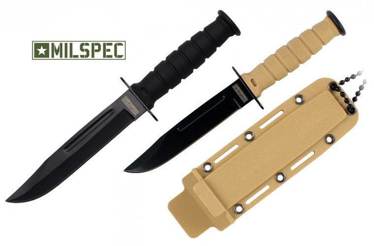 WJ 6" DROP POINT NECK KNIFE (YC9022)
