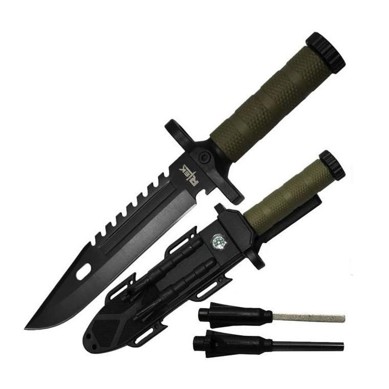 REX 12.5" GREEN RUBBER HANDLE (RT16075-)