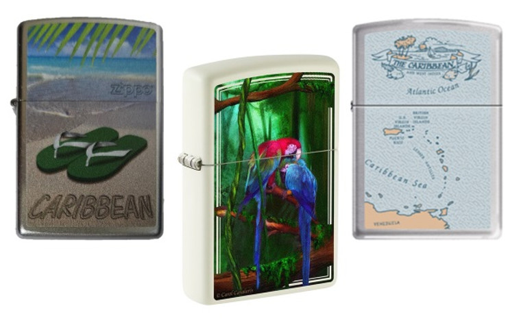 ZIPPO LIGHTER CARIBBEAN (Z-CM)