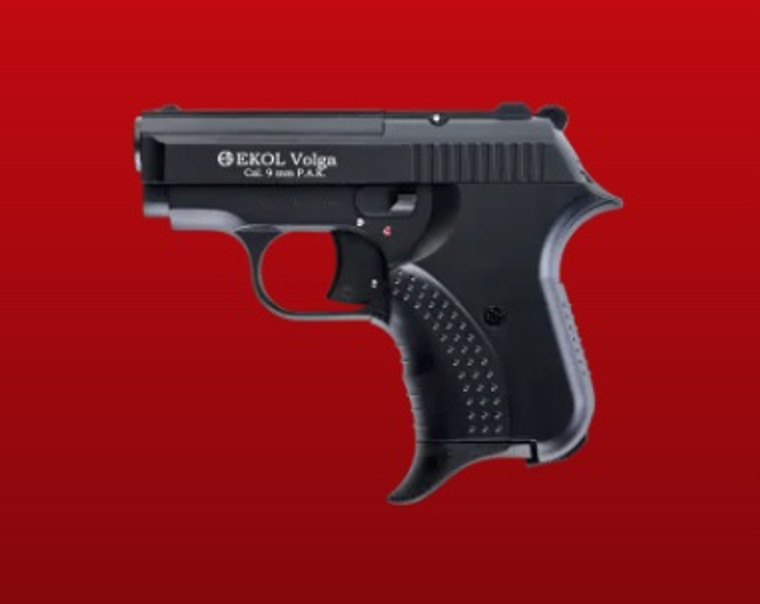 EKOL VOLGA 9MM PAK PISTOL BK  (VOLGA-BK)