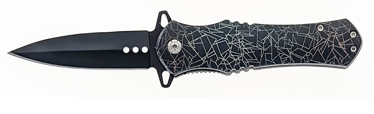 SE 4.5" SPRING ASSISTED DAGGER  (KC131BZ)