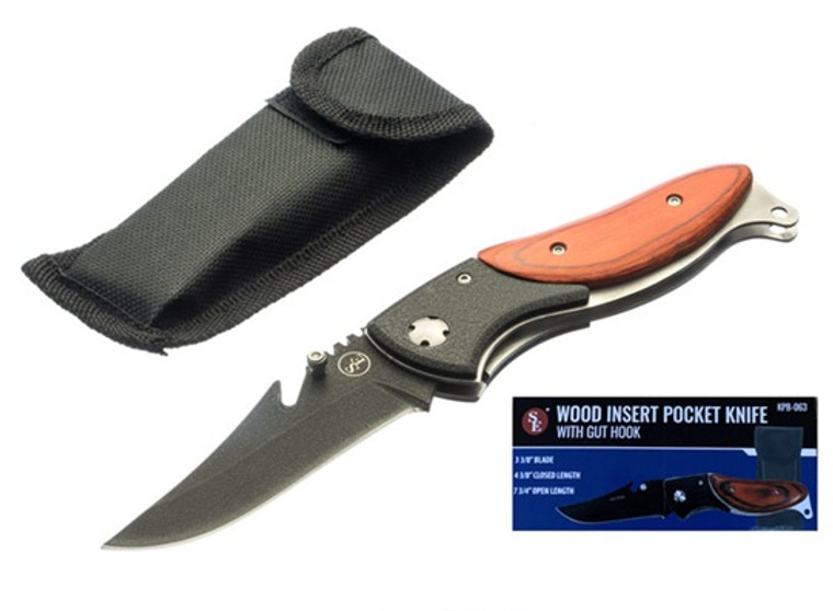SE 4.3/8” Wood Insert Pocket K  (KPB-063)