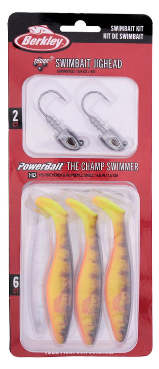BERKLEY POWERBAIT THE CHAMP S  (PBTCS534-HDFP-HDPST)