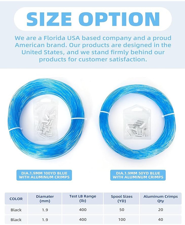 BL OUTRIGGER LINE 100YD (BL038)