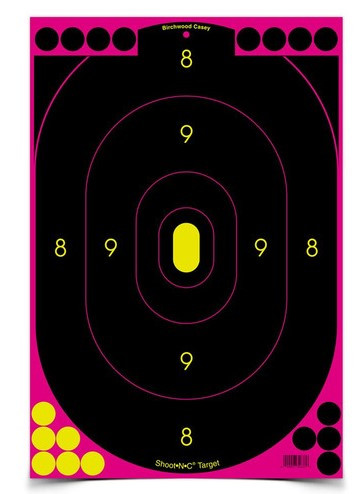 BC PINK 12X18 SILHOUETTE  (34635)