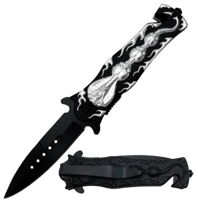 REX 4.5" ASSIST OPEN RESCUE  (KN1473-S)