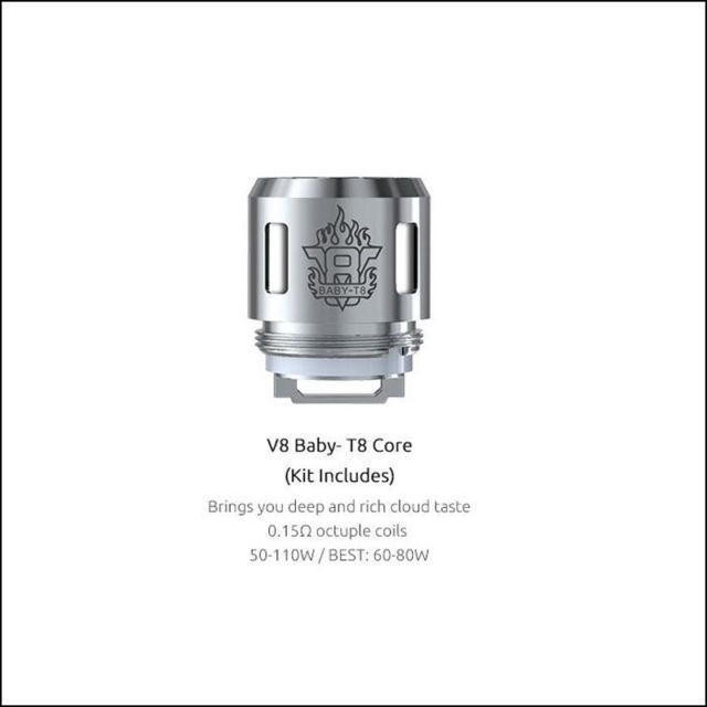 smok stick v8 coils Smok TFV8 Baby Replacement Coils | 5 Pack main image 0