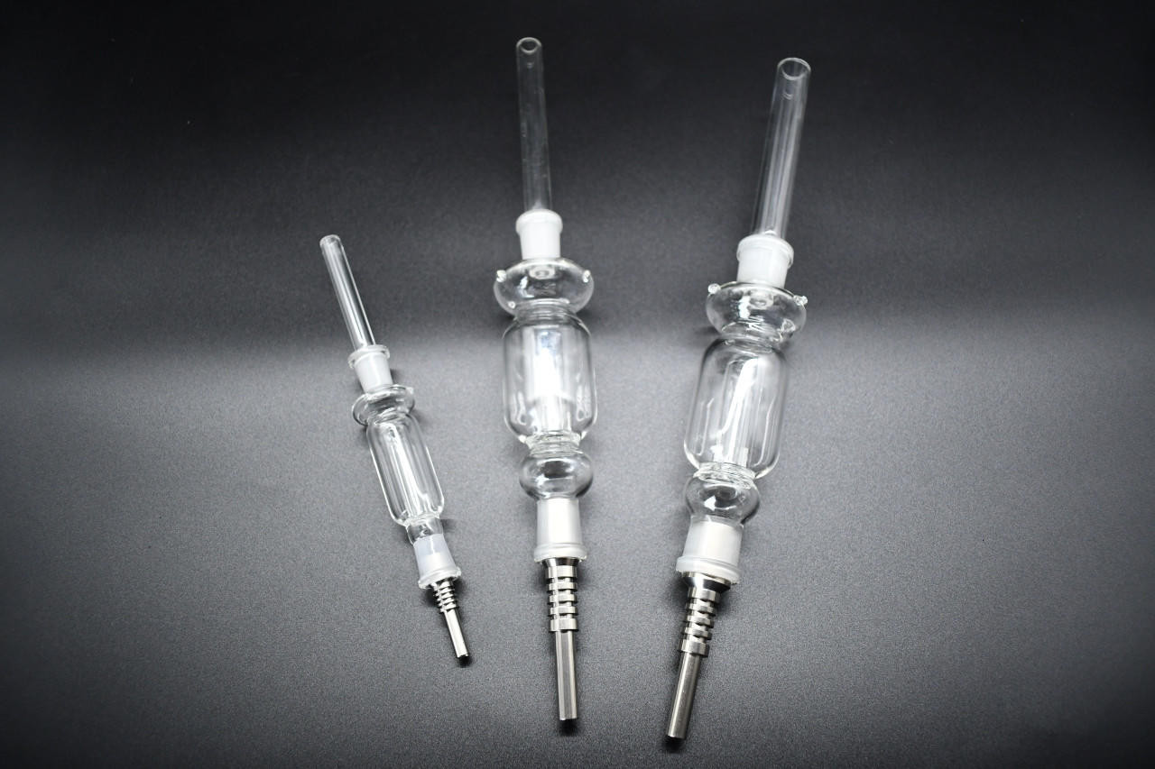 Glass Nectar Collector with Titanium Tip - NYVapeShop