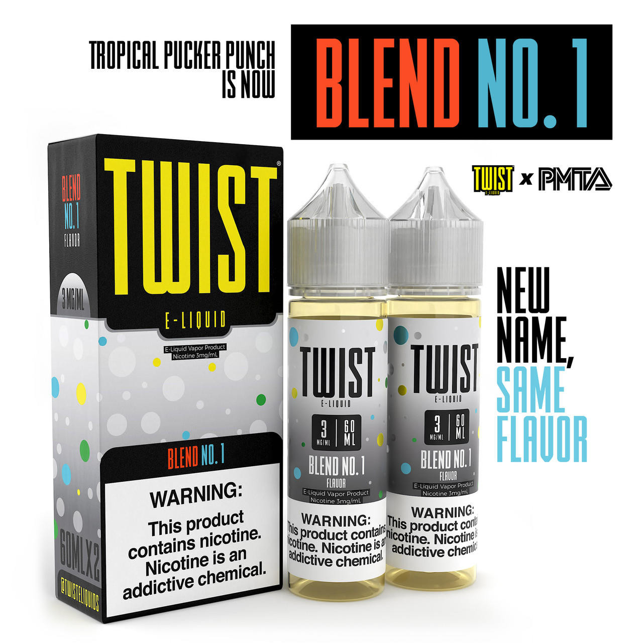 TWIST Premium E-Liquid 60ml 2pk - PerfectVape TWIST Premium E-Liquid 60ml 2pk - PerfectVape