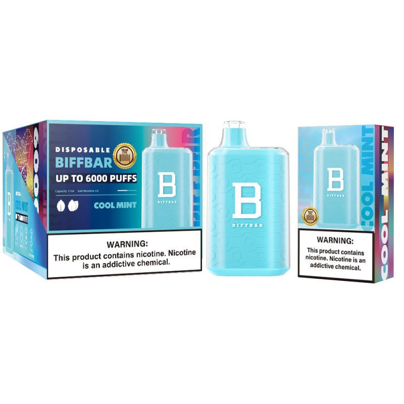 Biff Bar 6000 Puffs - $9.88 - Rechargeable Disposable Vape