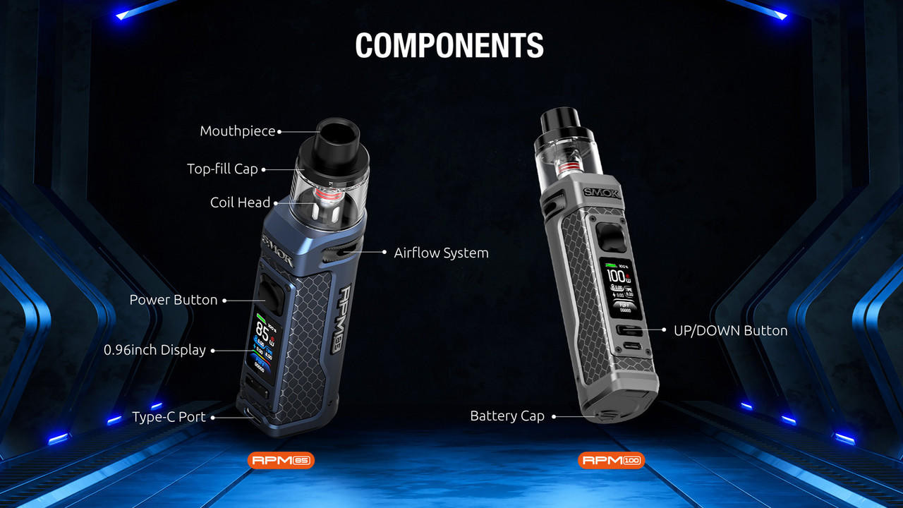 Smok RPM 85 Pod Kit - PerfectVape Smok RPM 85 Pod Kit - PerfectVape