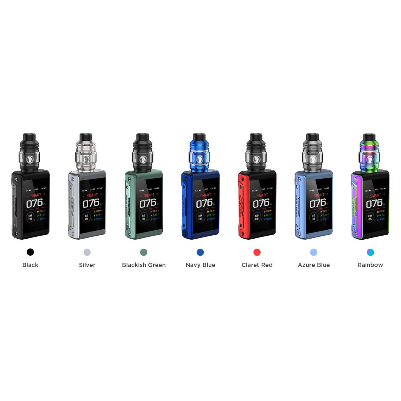 how much is elf bar vape Geekvape Aegis L200 S100 M100 Z50 ZX II Z SUB-OHM (Zeus) Nano 2 Tank  Rainbow Clear Replacement Vape Straight Bubble Glass Tank Tube main image 0