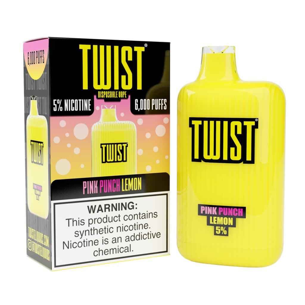 TWIST 6000 Puffs - $12.68 - Disposable Vape | PerfectVape TWIST 6000 Puffs - $12.68 - Disposable Vape | PerfectVape
