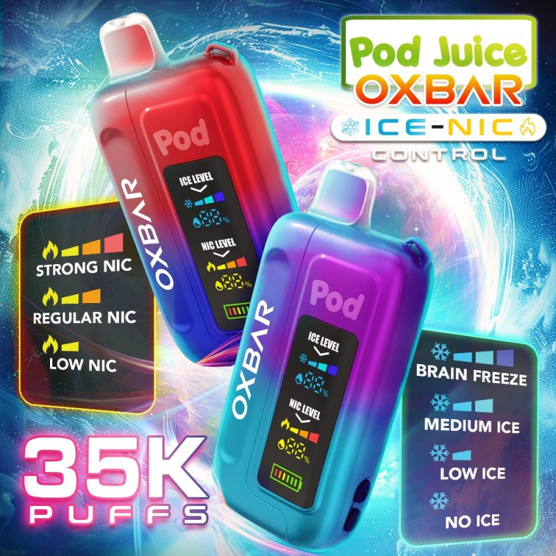 OXBAR x Pod Juice ICE-NIC 35K - $12.50 | PerfectVape