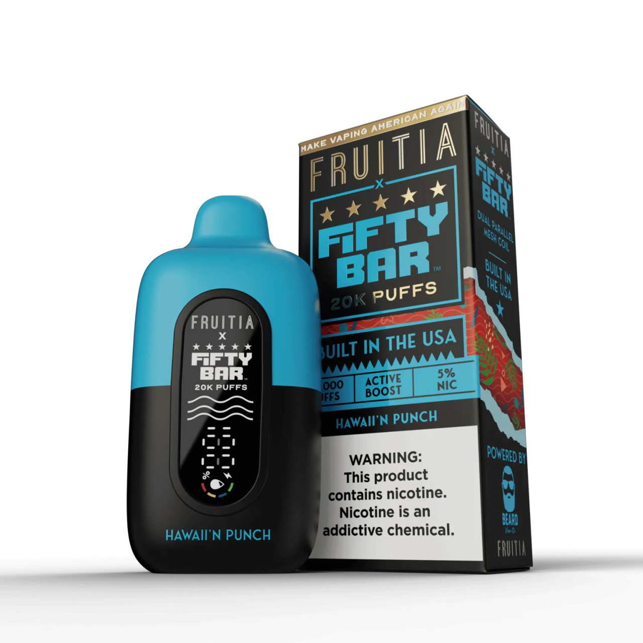 Fruitia X Fifty Bar 20K - $13.65