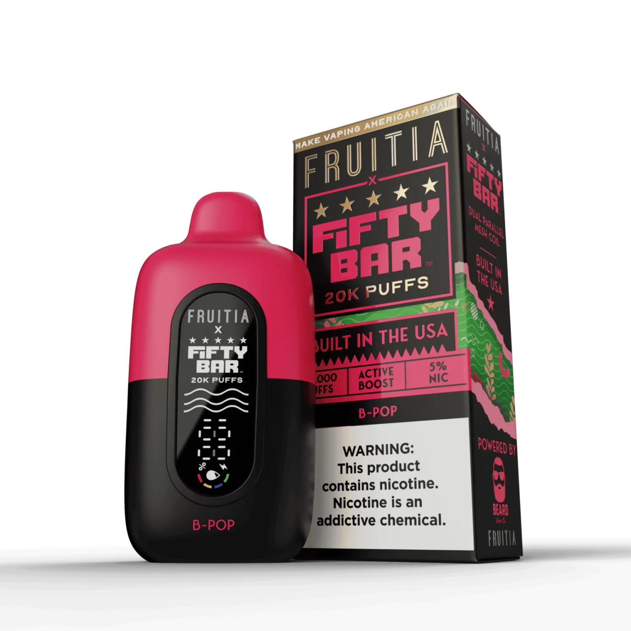 Fruitia X Fifty Bar 20K - $13.65 | PerfectVape Fruitia X Fifty Bar 20K - $13.65 | PerfectVape
