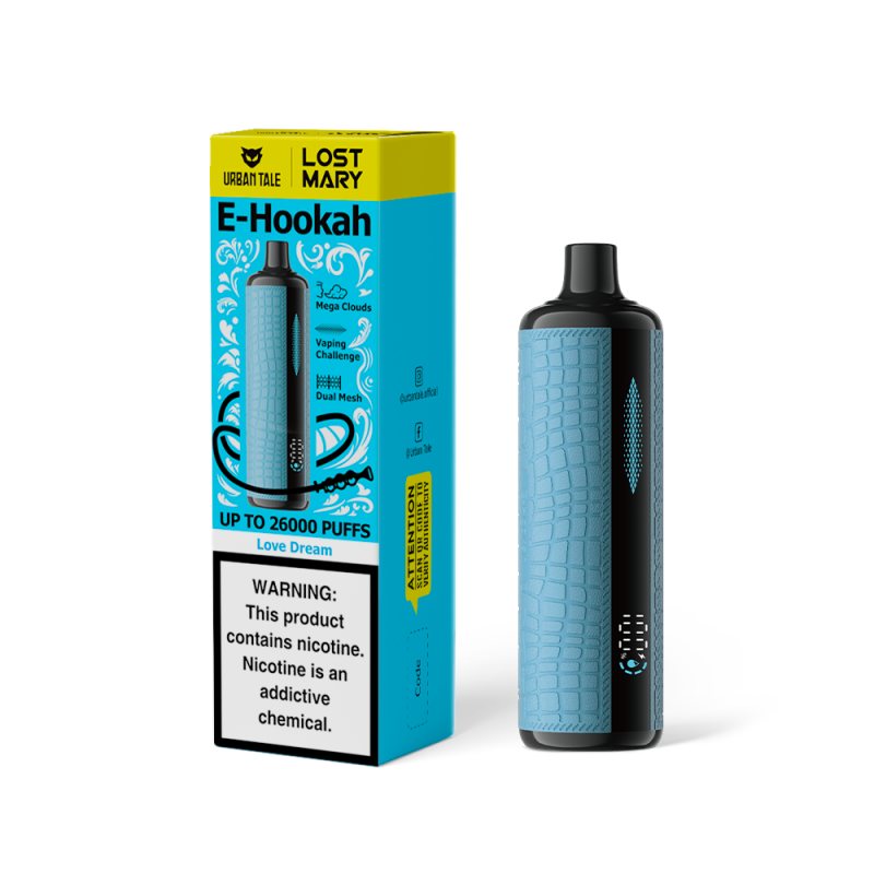 Lost Mary x Urban Tale E-Hookah 26K - $11.50 | PerfectVape Lost Mary x Urban Tale E-Hookah 26K - $11.50 | PerfectVape