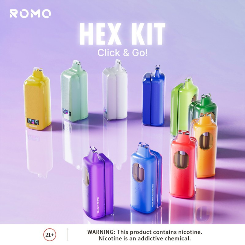 ROMO Hex Kit 50K - $16.99 - 1500mAh | PerfectVape
