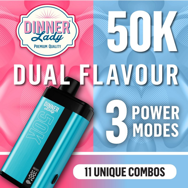 Dinner Lady Disposable Vape Dinner Lady 50K Disposable Dinner Lady ROW 50K - .50 - Dual Flavors | PerfectVape Dinner Lady Disposable Vape Dinner Lady 50K Disposable Dinner Lady ROW 50K - .50 - Dual Flavors | PerfectVape