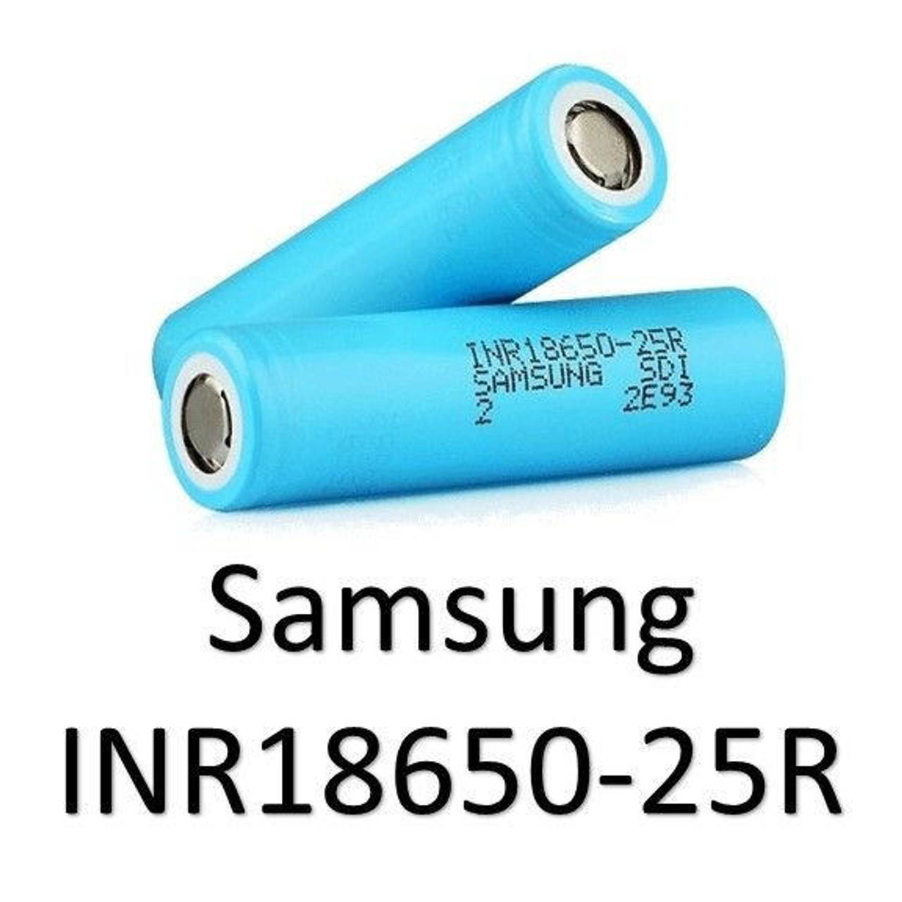 Lot de 2 Accus Samsung INR 18650 25R