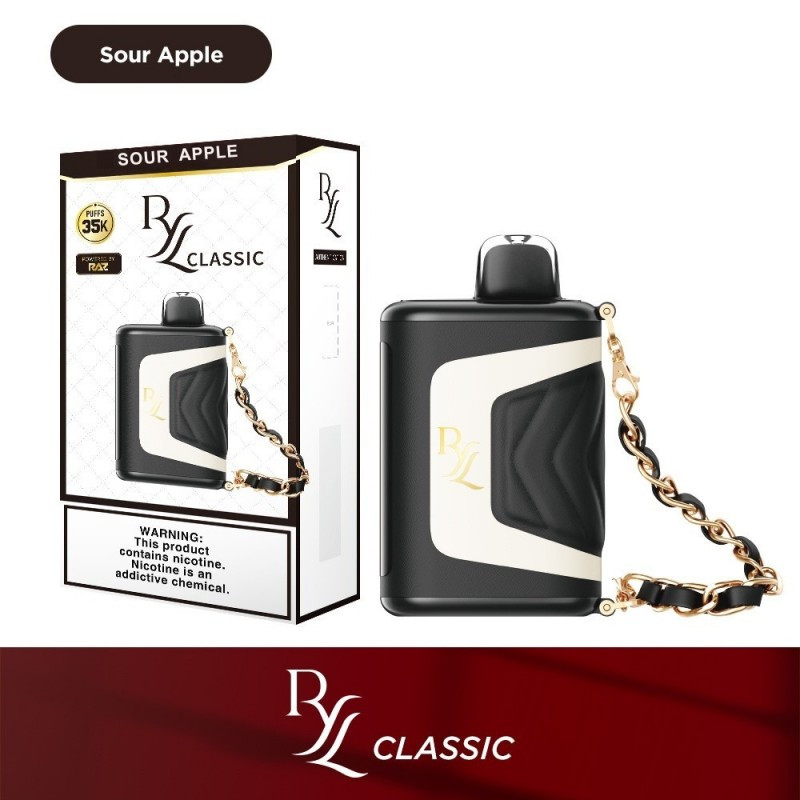 Sio-disposable Vape Chill With The Classic! The Banana Ice – RAZ RYL Spring  35K Vapes Flavors