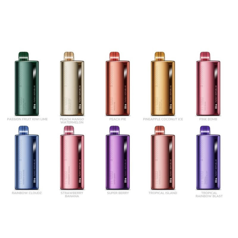 Funky Republic Ti 7000 Puffs - $8.75 - Disposable Vape | PerfectVape