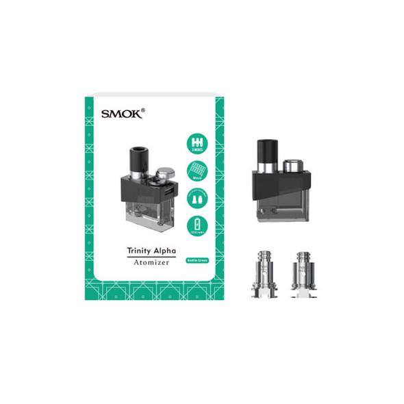 Smoktech Trinity Alpha Pods (with 2 coils)