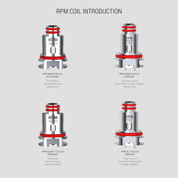 Smoktech Smok RPM Coils 5pk