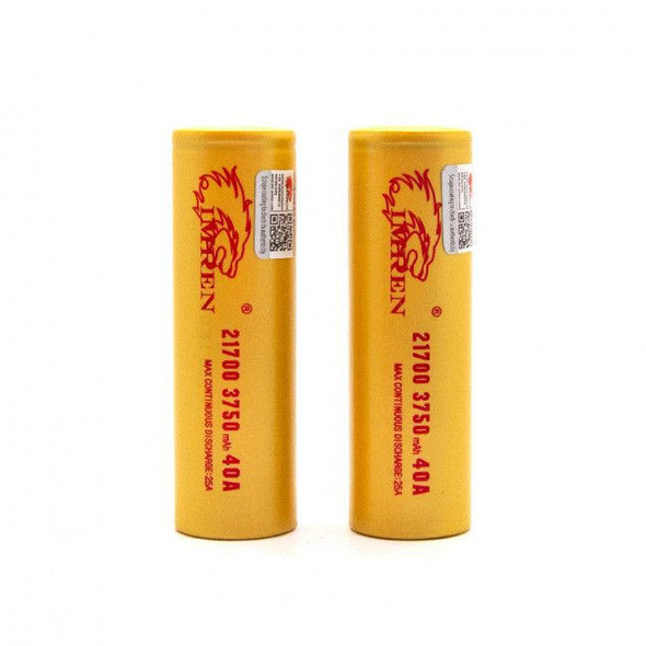 Imren 21700 3750mAh 40A 2pk