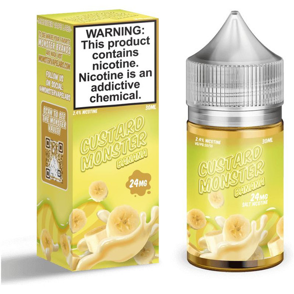 Monster Vape Labs Custard Monster Salt Nic Premium E-Liquid 30ml