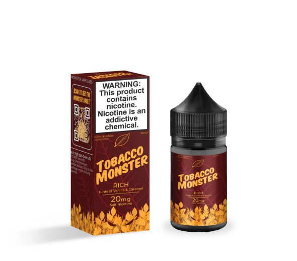 Tobacco Monster Salt Nic Premium E-Liquid 30ml