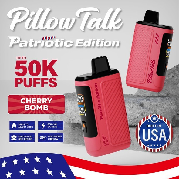 Pillow Talk Patriotic Edition 50K TEXAS COMPLIANT