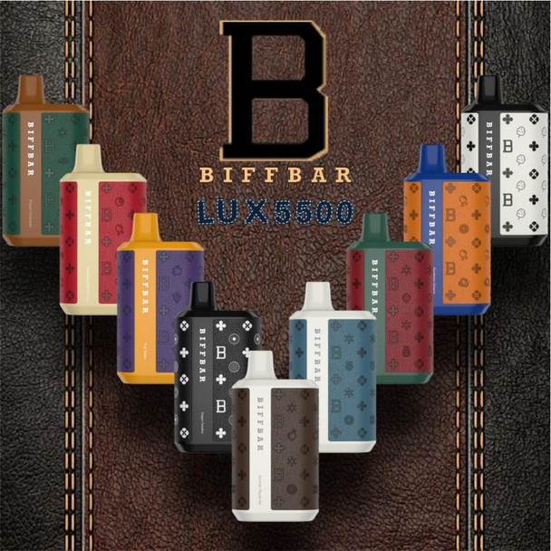  Biff Bar LUX 5500 Puffs (Leather Edition) 