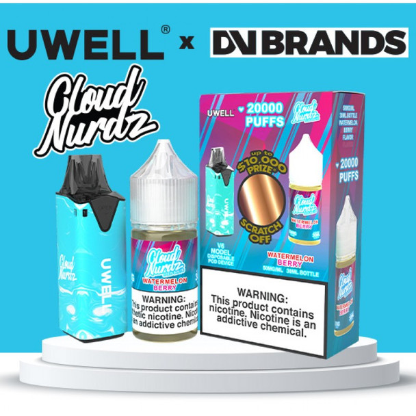 Cloud Nurdz Salt x Uwell V6 Kit