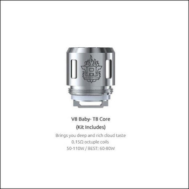 smok tfv8 baby coils SMOK TFV8 Baby-X4 Quadruple Core Replacement Coil 5pcs