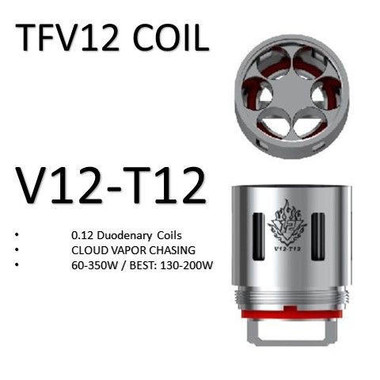 smok v12 coils Smoktech TFV12 Coils V12-T12 (3 pack)