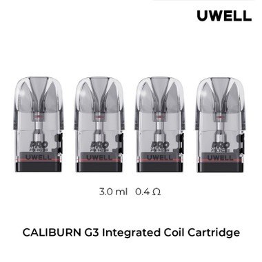 elfbar elfa master akku Uwell Caliburn G3 Integrated Coil Cartridge 2.5ml 4pcs main image 0