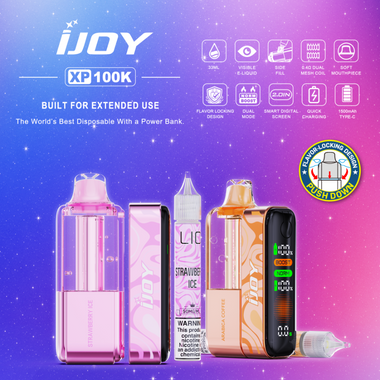 iJoy XP100K - $15.50 - Texas Compliant Kit