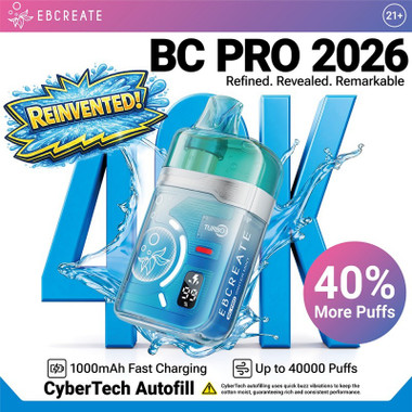 EBCREATE BC Pro 40K - $12.50 - Texas Compliant Vape | PerfectVape