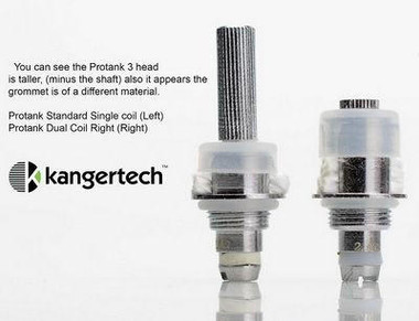Kanger Upgraded Replacement Bottom Dual Coils 5pk