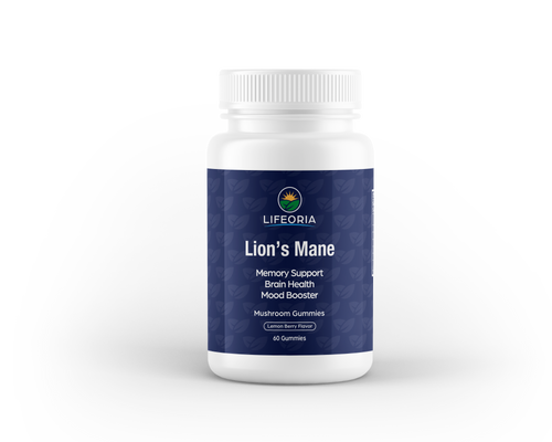 Lions Mane Mushroom Gummies Jar 60ct Lions Mane Mushroom Gummies Jar 60ct