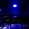 CHROME PETERBILT LED INTERIOR PROJECTOR DOME WITH 6-COLOR AUXILIARY LED