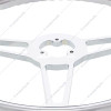 18" Chrome Aluminum "Chopper" Style Steering Wheel