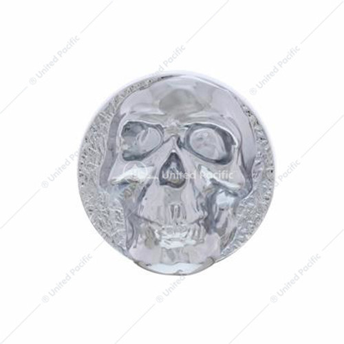 CHROME SKULL DASH KNOB