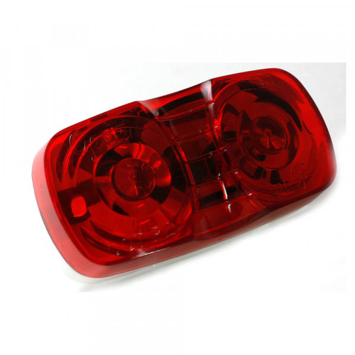 Two-Bulb Square-Corner Clearance Marker Lights