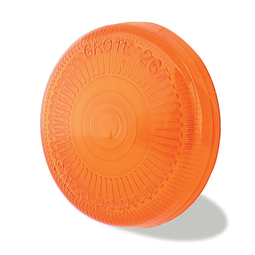 Clearance Marker Replacement Lenses 2½" Surface Mount Lens, Amber