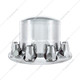 Chrome Dome Rear Axle Cover With 33mm Thread-on Nut Cover