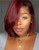 SHEQUEWIGS - MALAYSIAN OMBRE RED BOB LACE FRONT WIG - SLF032