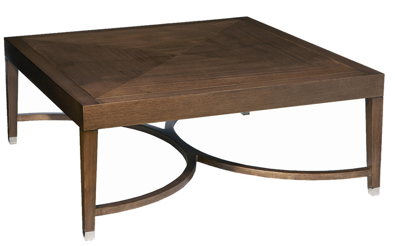 Alexander coffee table square with or without stretcher