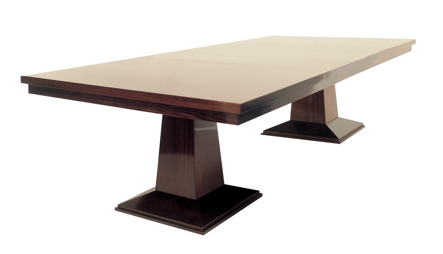 Metropolis dining table rectangular